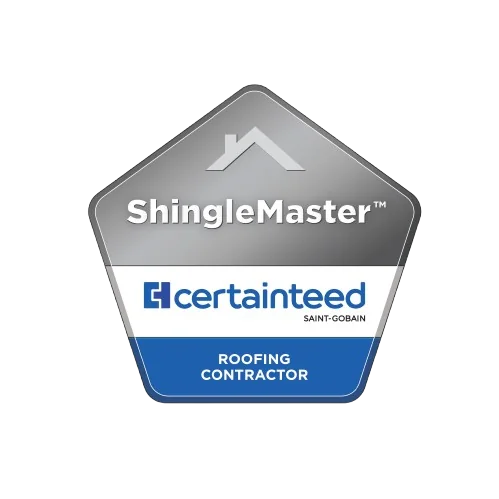 CertainTeed ShingleMaster contractor badge